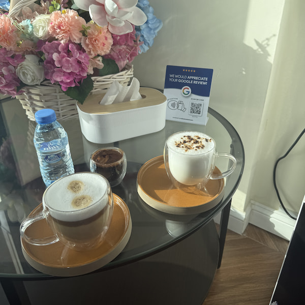 Complimentary coffee