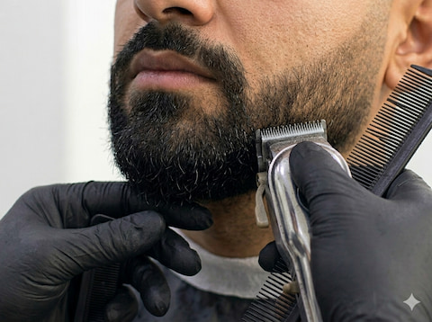 Beard trim service